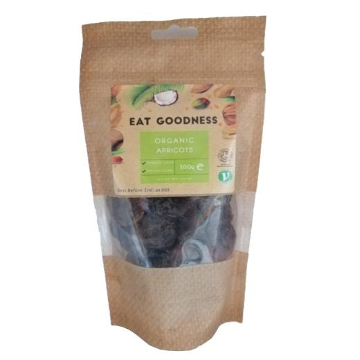 Eat Goodness Organic Apricots – Case of 6 x 200g