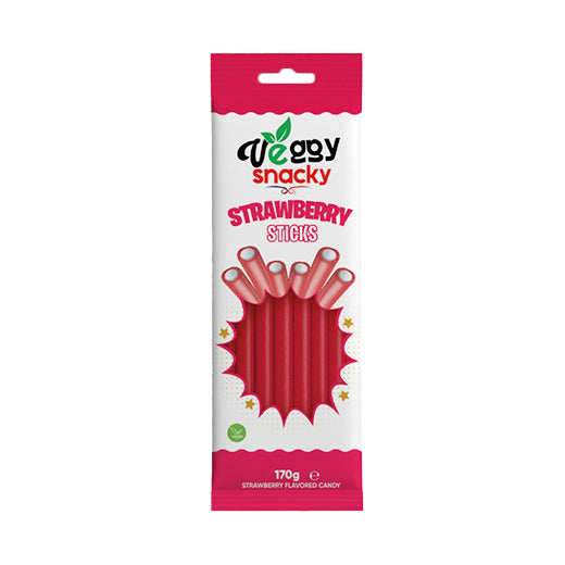 Veggy Snacky Sour Sticks & Belts 170GR x12 Pack