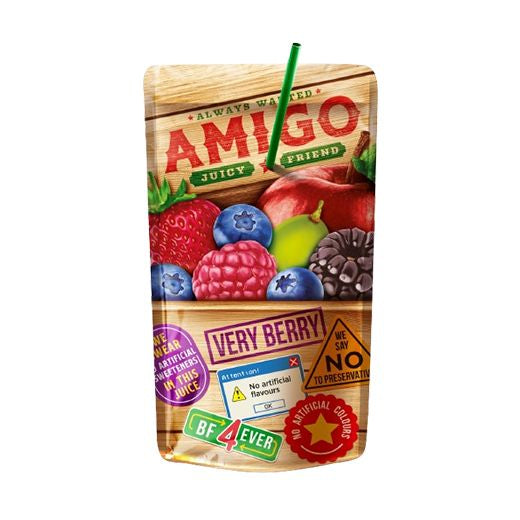Amigo Drink Pouches 8PCS x 3 Case