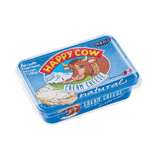 Happy Cow Cream Cheese Cups Natural (18*150g) - Aytac Foods Wholesale