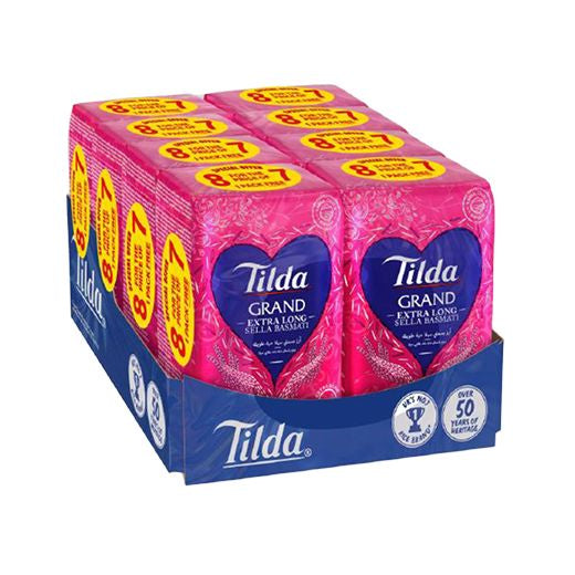 Tilda Grand Sella 8 For 7 -1Kg (8x1KG) - Aytac Foods Wholesale