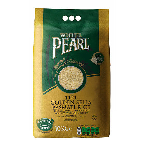 MT WP 1121 Golden Sela Basmati Rice 10kg PM £19.99 (1x10KG)