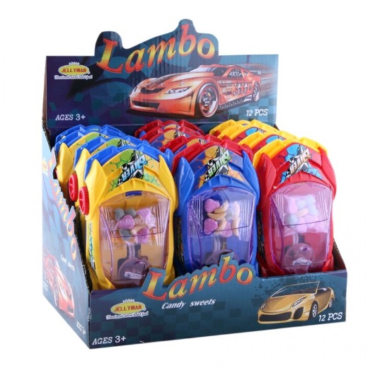 JM Toys Candy Lambo, 5GR x 12PCS - Aytac Foods Wholesale