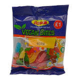 Jellyman Vegan Fizzy Worms (120GR) x 12 - Aytac Foods Wholesale