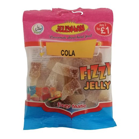 Jellyman Jellyman Fizzy Cola (24x80GR) - Aytac Foods Wholesale