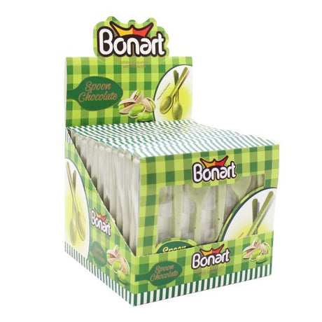 Jellyman Bonart Spoon Chocolate Pistachio (4x48GR) - Aytac Foods Wholesale