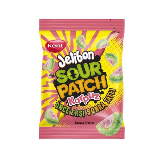 Jellyman Kent Jelibon Sour Patch Watermelon (24x80GR) - Aytac Foods Wholesale