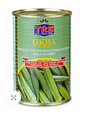 TRS Canned Okra (12x400G) - Aytac Foods Wholesale