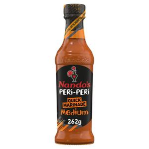 Nandos Medium Peri-Peri Marinade (6x262GR) - Aytac Foods Wholesale