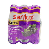 Sarikiz Sarikiz Black Mulberry And Currant (4x200MLX6 PCS) - Aytac Foods Wholesale