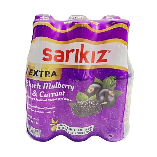 Sarikiz Sarikiz Black Mulberry And Currant (4x200MLX6 PCS) - Aytac Foods Wholesale