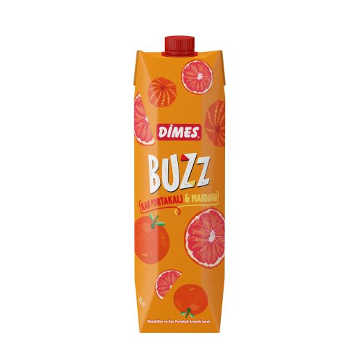 Dimes Buzz Mandarin & Blood Orange , 1LT - Aytac Foods Wholesale