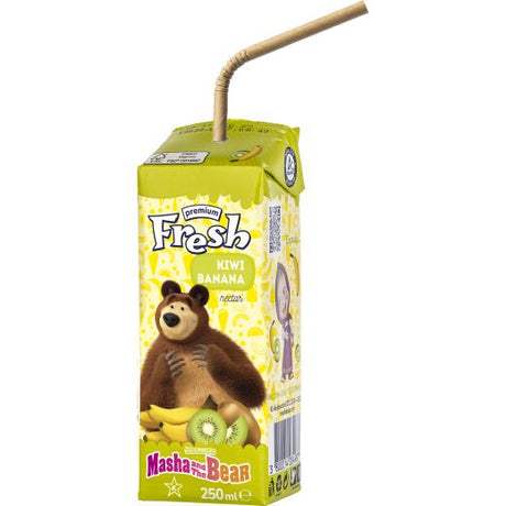 Fresh Kiwi-Banana Nectar (18x250ML) - Aytac Foods Wholesale