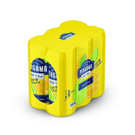 Pergama Lemon & Lime Low Calorie Ice Tea (4x(6X250ML)) - Aytac Foods Wholesale