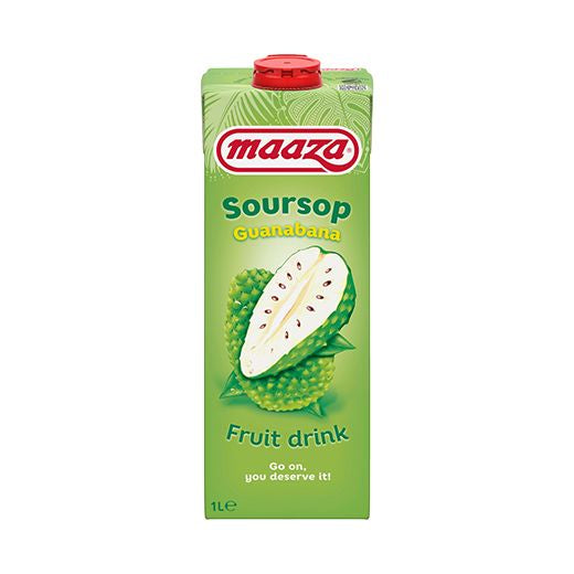 Maaza Soursop Drink 1Lt- Tetra , 1L - Aytac Foods Wholesale