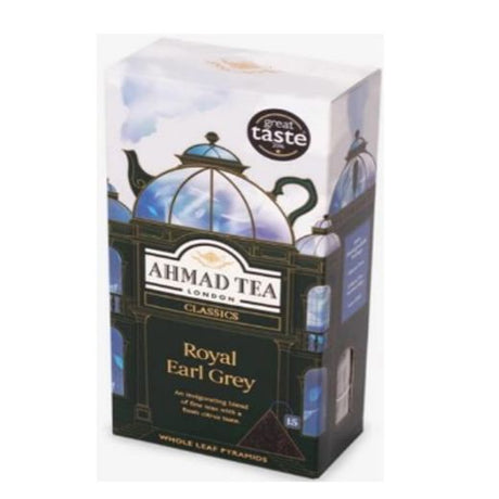 Ahmad Tea Pyramid Tb Royal Earl Grey (5x15BAGS) - Aytac Foods Wholesale