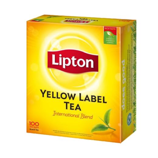 Lipton Yellow Label Tea Bag 100 Bags x 12 - Aytac Foods Wholesale