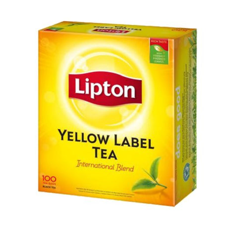 Lipton Yellow Label Tea Bag 100 Bags x 12 - Aytac Foods Wholesale