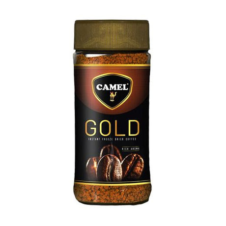 Camel Coffee Gold 50G Glass Jar (24x50G) - Aytac Foods Wholesale