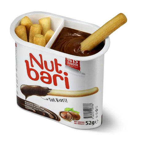 Nutbari Cacao Hazelnut Cream & Grissini(Nutmaster) , 52GR - Aytac Foods Wholesale