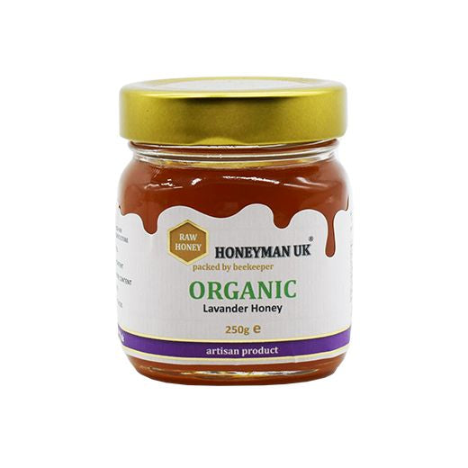Honeyman Organic Lavender Honey 250Gx6 - Aytac Foods Wholesale