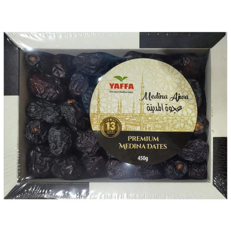Yaffa Madina Ajwa Date (16x450GR) - Aytac Foods Wholesale