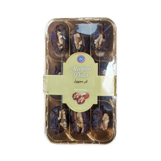 Aytac Medjoul Dates With Walnut , 210GR - Aytac Foods Wholesale