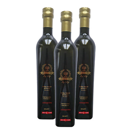 Birsen Hanim Arbequina Extra Virgin Olive Oil (500MLx3) - Aytac Foods Wholesale