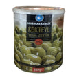 Mar B. (3Xl)Cocktail Green Olives(Tin)(161-180) , 480GR - Aytac Foods Wholesale
