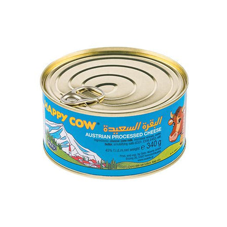 Happy Cow  Processed Cheese Tins (24*340g) - Aytac Foods Wholesale