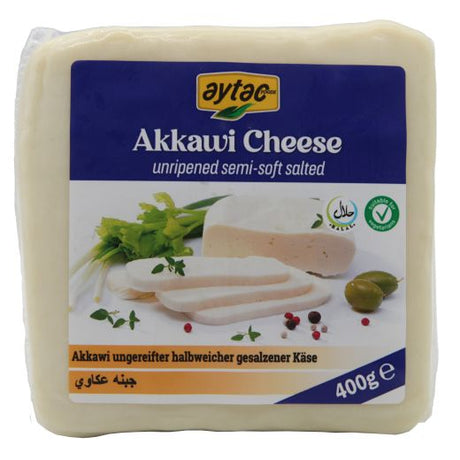 Akkawi Cheese (2.8% Semi-Salted) , 400GR - Aytac Foods Wholesale