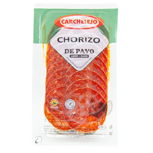 Loncheado Chorizo De Pavo Sobre (15x80GR) - Aytac Foods Wholesale