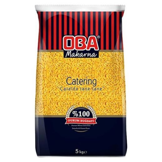 Oba [Arpa Sehriye] Pasta Barley No:20 (2x5KG) - Aytac Foods Wholesale