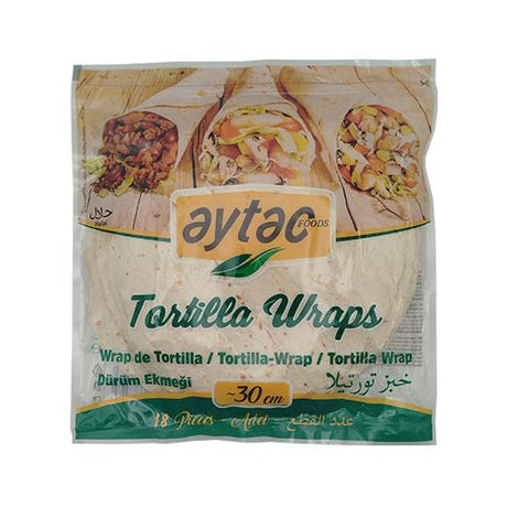 Aytac Tortilla 30Cm (Durum Ekmegi) (6*30CMX18PCS) - Aytac Foods Wholesale
