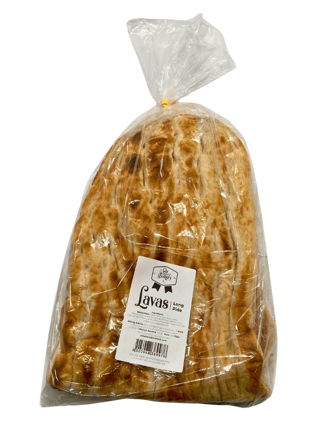 OZB Long Pide - 450g - Aytac Foods Wholesale