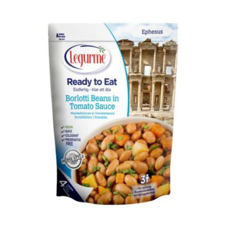 Le Gurme Borlotti Beans In Tomato Sauce , 400GR - Aytac Foods Wholesale