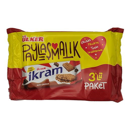 Ulker Ikram Choc Cream Biscuit (12x84GX3PCS) - Aytac Foods Wholesale