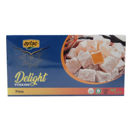 Aytac Turkish Delight 1 Bowl Plain (12x350GR) - Aytac Foods Wholesale