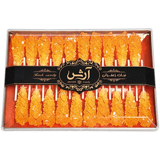 Arash Rock Candy Saffron Large (550G) x 12 - Aytac Foods Wholesale