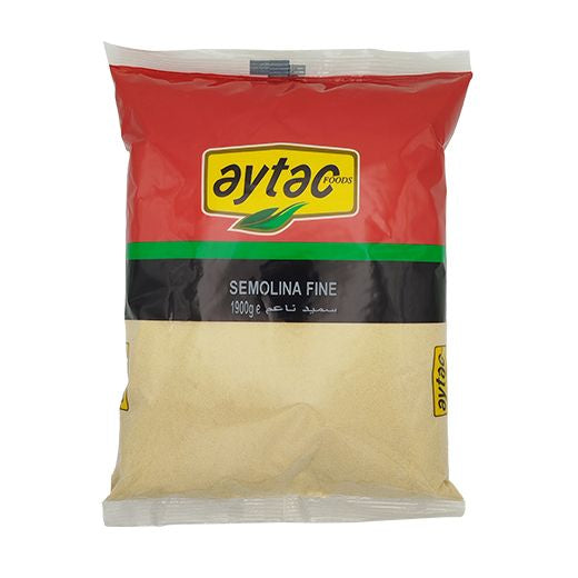 New Aytac Semolina Fine Ap , 1.9KG - Aytac Foods Wholesale