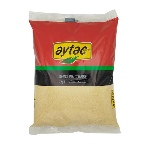 New Aytac Semolina Coarse Ap , 2KG - Aytac Foods Wholesale