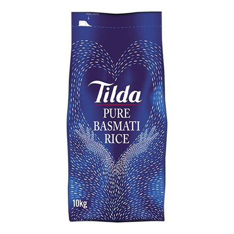 Tilda Pure Basmati Rice (1x10KG) - Aytac Foods Wholesale