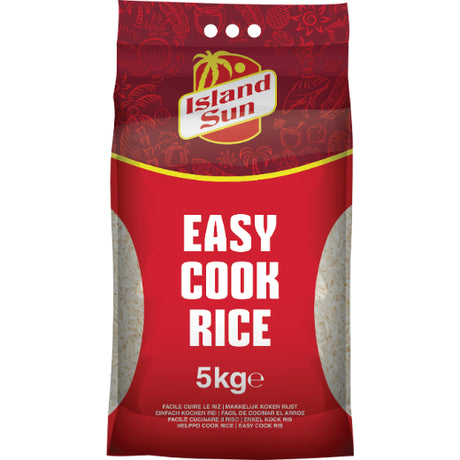 Island Sun Is Easy Cook Rice (1x5KG) - Aytac Foods Wholesale
