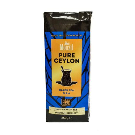 Monzil Pure Ceylon Black Tea (Opa) , 250GR - Aytac Foods Wholesale