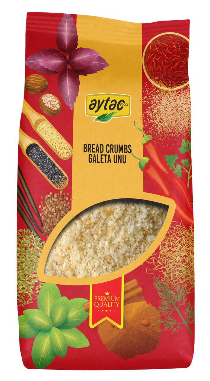 AYTAC SPICE BREADCRUMBS 8*600GR - Aytac Foods Wholesale