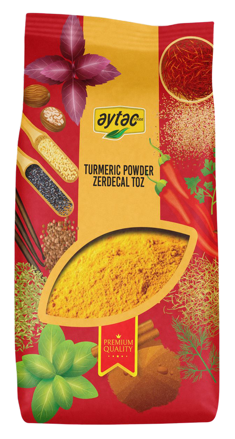 AYTAC SPICE TURMERIC POWDER 8*500GR - Aytac Foods Wholesale