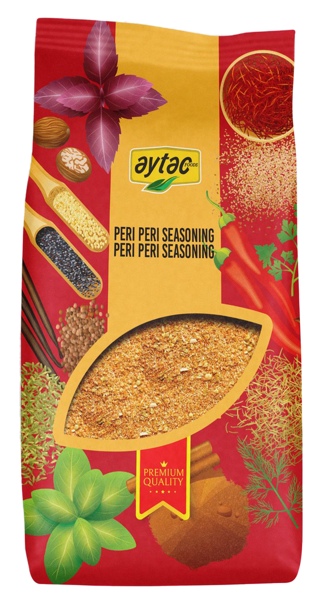 AYTAC SPICE PERI PERI SEASONING 8*500GR - Aytac Foods Wholesale