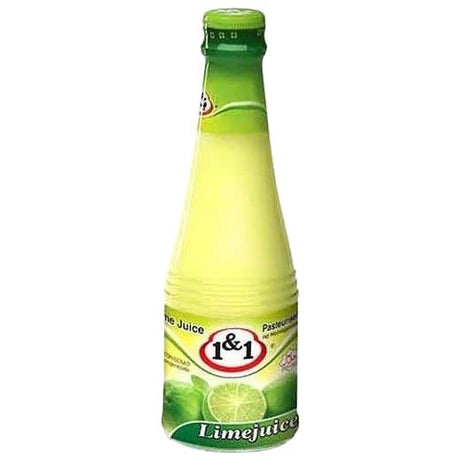 1&1 Lime Juice (330ML) x 12 - Aytac Foods Wholesale