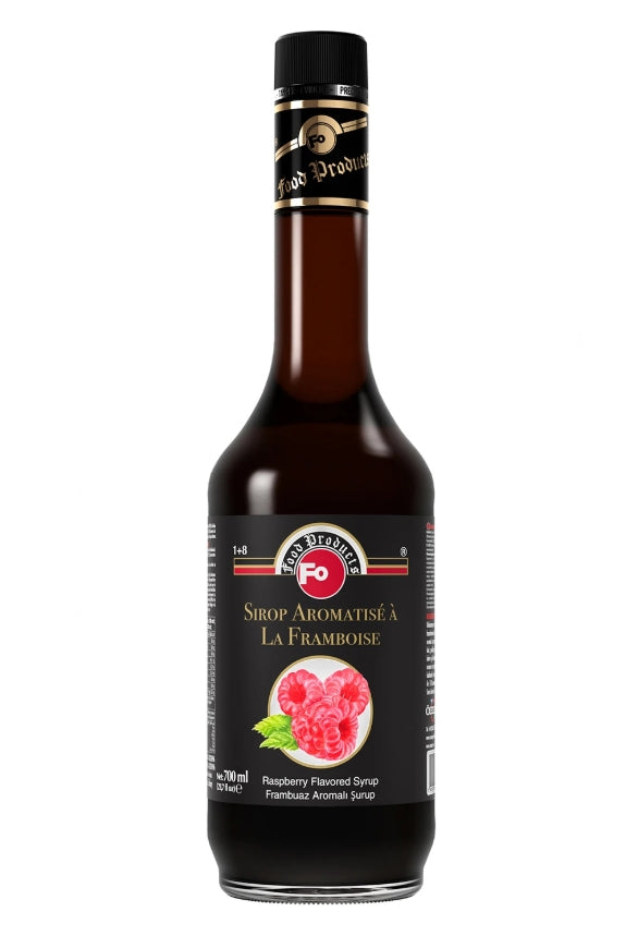 Fo Raspberry Flavoured Syrup 70cl - Pack of 6