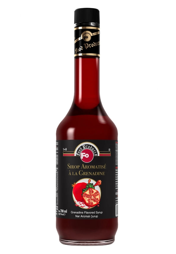 Fo Grenadine Flavoured Syrup 70cl - Pack of 6